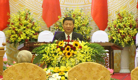 Tổng bí thư, Chủ tịch Trung Quốc dự chiêu đãi chào mừng