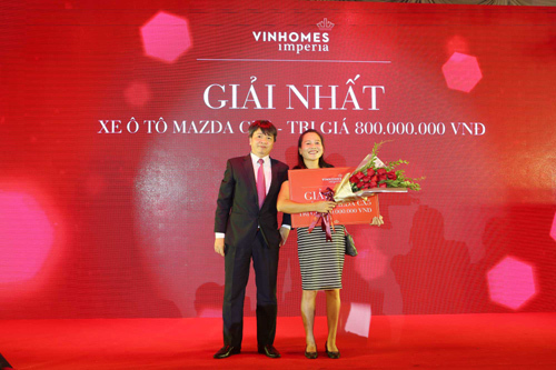 Khách hàng Vinhomes Imperia sở hữu ‘nhà sang - xe như ý’