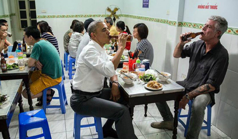 Obama ăn bún chả
