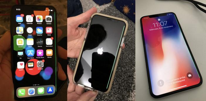 iPhone X dính lỗi sọc xanh màn hình, người dùng hoang mang