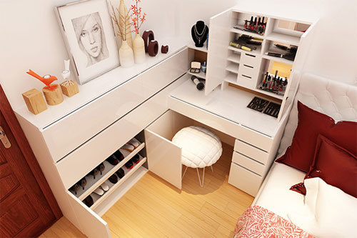 Nội thất cho phòng ngủ nhỏ hiện đại hơn