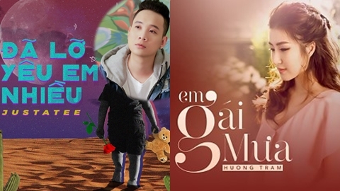 Sau vài giờ ra mắt, ca khúc của JustaTee đã bám sát 'Em gái mưa'