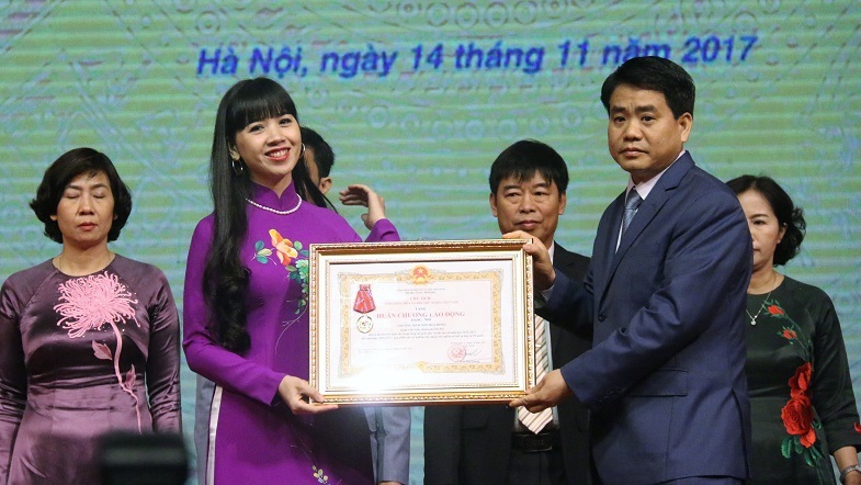 Tuyên dương các giáo viên tiêu biểu của Hà Nội năm 2017