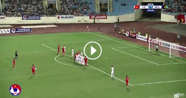 Việt Nam 0-0 Afghanistan phút 16
