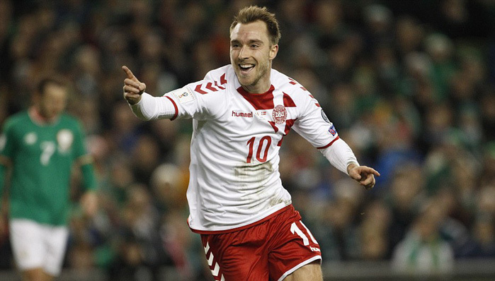 Video bàn thắng CH Ailen 1-5 Đan Mạch