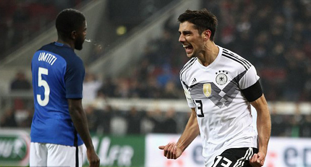 Video bàn thắng Đức 2-2 Pháp