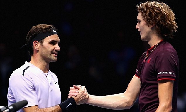 Federer 2-1 Zverev