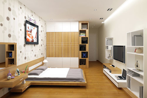 Trang trí nội thất chung cư nhỏ đẹp với nhiều màu sắc