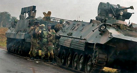 Quân đội Zimbabwe chiếm đài truyền hình, rộ tin đảo chính