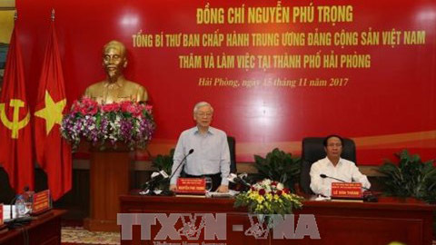 Tổng bí thư: Ngăn chặn cho được tình trạng tha hóa, hư hỏng