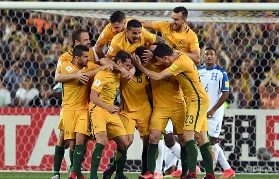 Đè bẹp Honduras, Australia đoạt tấm vé thứ 31 dự World Cup 2018