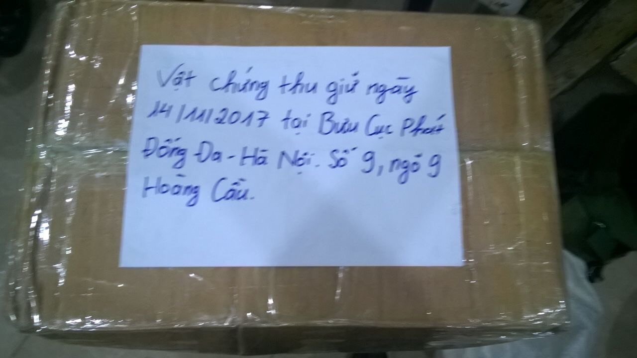 Gửi 8kg ma túy qua đường chuyển phát nhanh