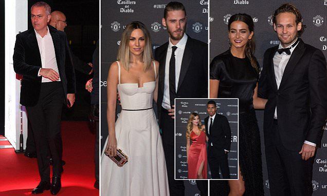 Sao MU và bạn gái lộng lẫy đi dự tiệc