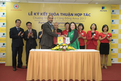 Chương trình Quỹ Cộng đồng Aviva 2017