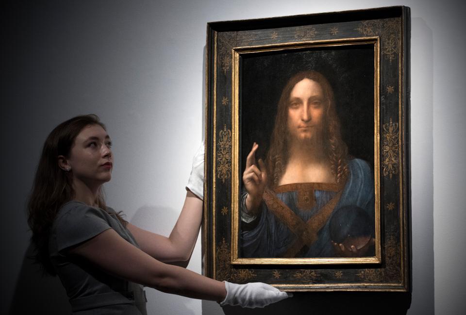 Tranh của Leonardo da Vinci đắt nhất trong lịch sử đấu giá
