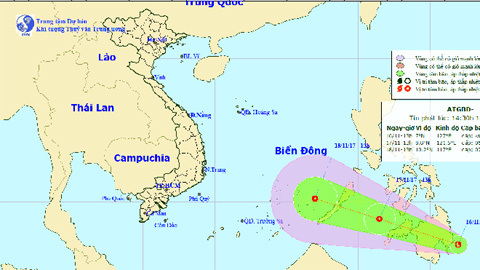 Áp thấp gần biển Đông, miền Bắc sắp rét đậm