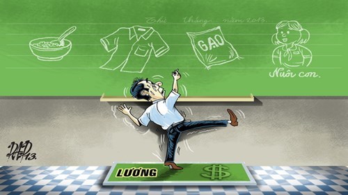 Thời giàu là nhà giáo và nghèo vẫn là nhà giáo