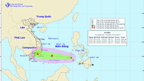 TP.HCM họp khẩn đối phó với áp thấp có thể mạnh lên thành bão