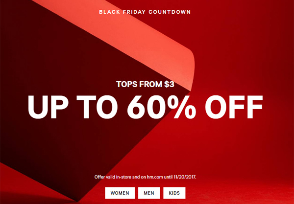 Black Friday 2017: Thời trang nào giảm giá mạnh nhất?