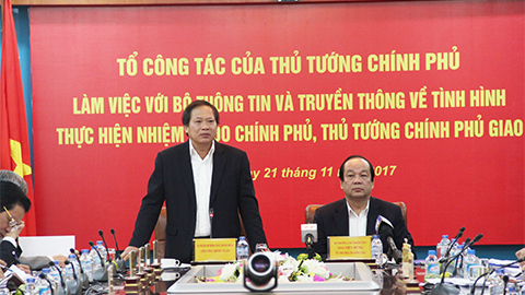 Bộ TT&TT giảm thủ tục, tạo thuận lợi cho doanh nghiệp