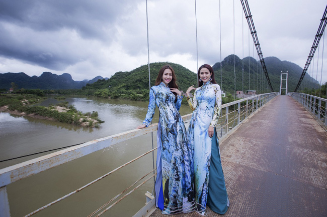 Phan Thị Mơ, Phan Thu Quyên khoe sắc với áo dài