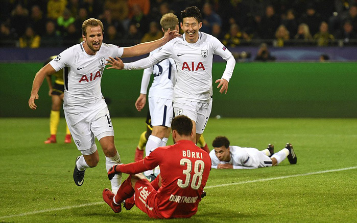 Tottenham lội ngược dòng đánh gục Dortmund