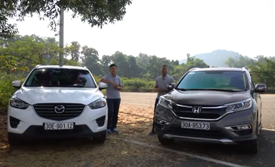 So sánh Honda CR-V 2.4L 2016 và Mazda CX-5 2.5L 2016