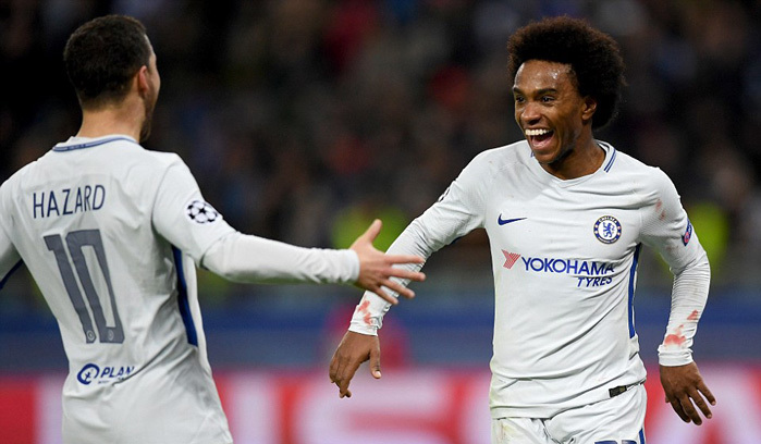Trọng tài tiếp tay, Chelsea đoạt ngay vé vào vòng knock-out