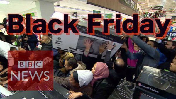 Cảnh kinh dị trong ngày Black Friday