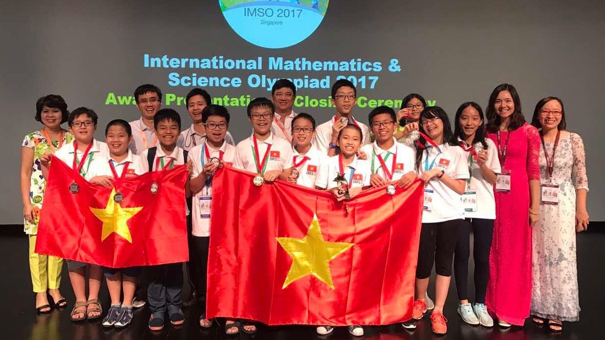 Việt Nam giành nhiều huy chương tại kỳ thi Olympic Toán và Khoa học quốc tế