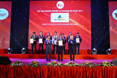 Đất Xanh vào top DN có lợi nhuận tốt nhất Việt Nam