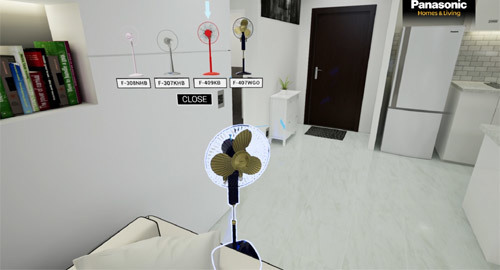 Chọn thiết bị điện bằng công nghệ thực tế ảo