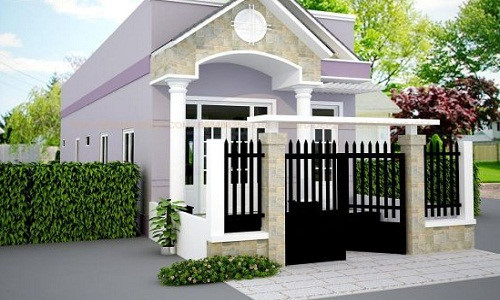 10 mẫu nhà 1 tầng kiểu dáng mới 2018