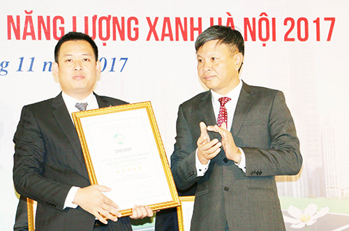 Roman Plaza nhận danh hiệu công trình sử dụng năng lượng xanh