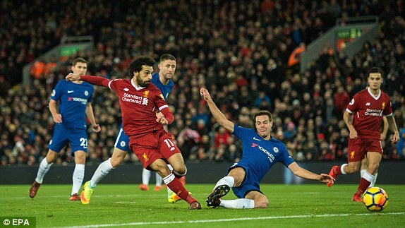 Video bàn thắng Liverpool 1-1 Chelsea