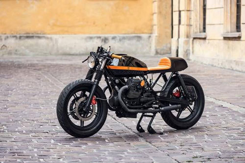 Xe độ Moto Guzzi V6 đầy ma thuật