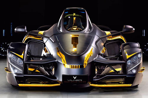 Siêu xe Tramontana mạ vàng độc nhất vô nhị