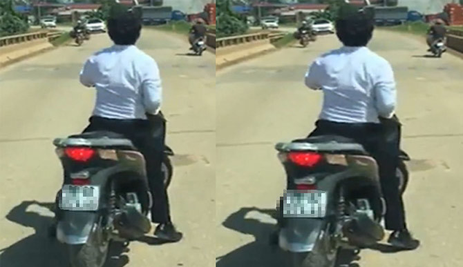 Lái SH ''đảo như rang lạc' trong làn BRT, người đàn ông nhận cái kết đắng