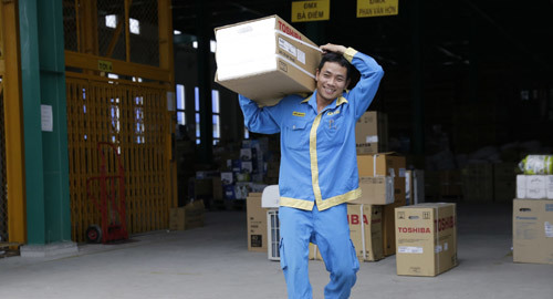 Làm thời vụ Điện máy Xanh, kiếm tiền tiêu Tết rủng rỉnh