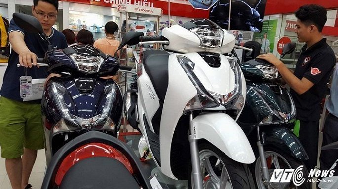 Xe máy tăng vù vù, Honda SH ăn chênh hàng chục triệu đồng