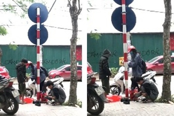 Xúc động cô gái Hà Tĩnh tặng áo ấm cho cậu bé đánh giày