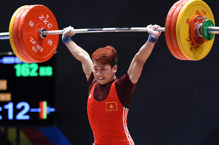 ĐKVĐ SEA Games Trịnh Văn Vinh giành HCV cử tạ thế giới