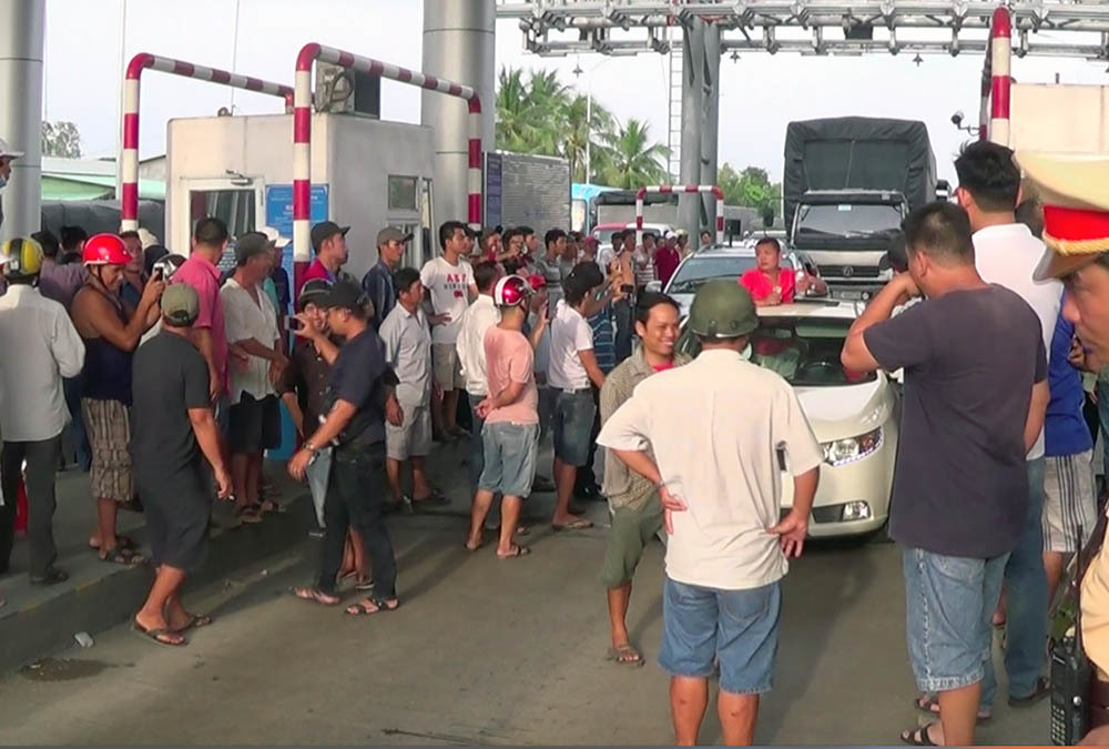 Bộ Công an chỉ đạo điều tra người 'cầm đầu gây rối' tại BOT Cai Lậy