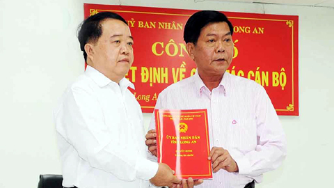 Điều động, bổ nhiệm nhân sự 2 tỉnh