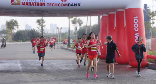 Giải Marathon quốc tế TP.HCM Techcombank: Lan tỏa tinh thần vượt khó