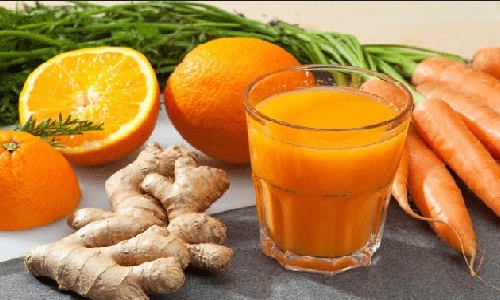 6 lợi ích bất ngờ của nước ép cà rốt gừng