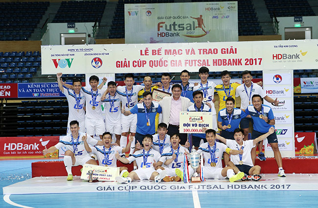 Thái Sơn Nam bảo vệ thành công Cúp Quốc gia