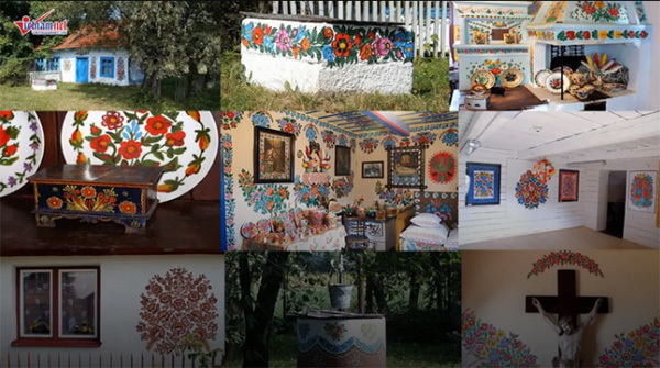 Ngắm vẻ đẹp cổ tích của ngôi làng