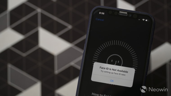 Cách chữa Face ID không hoạt động trên iPhone X