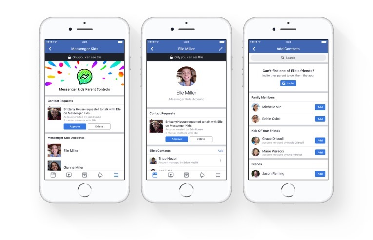 Facebook có phiên bản chát chít dành riêng cho trẻ nhỏ